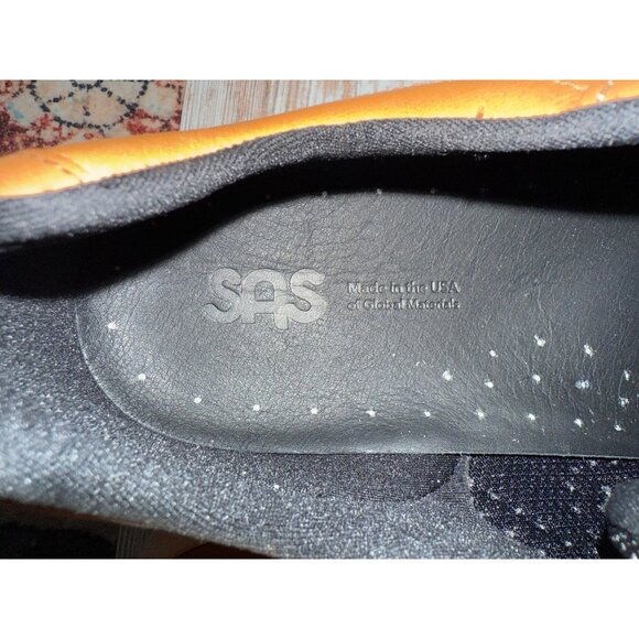 SAS Mens Brown Leather Comfort Journey Lux Walking Shoes Size 11 Medium Width - Picture 8 of 9